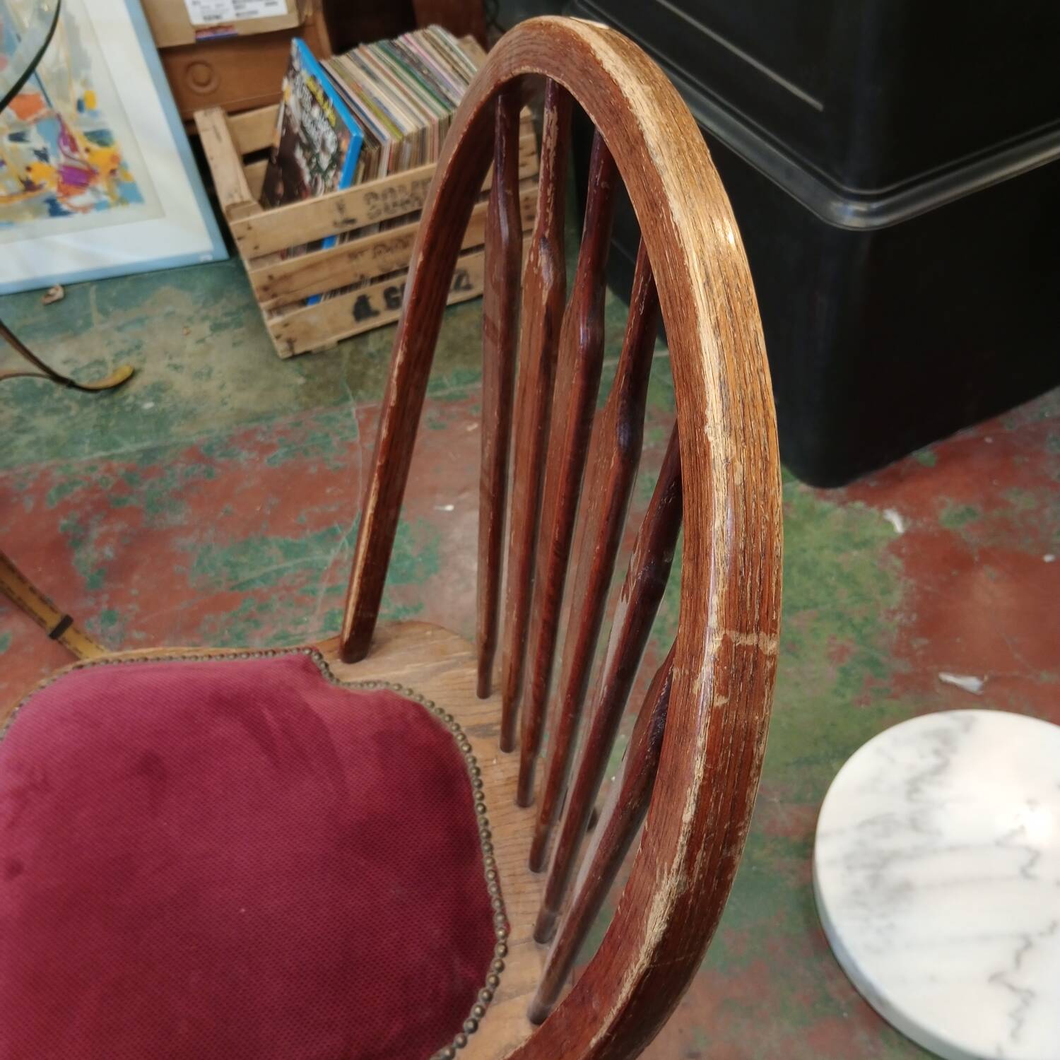 Pair of American Quaker Ercol chairs