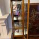 Vitrine en merisier