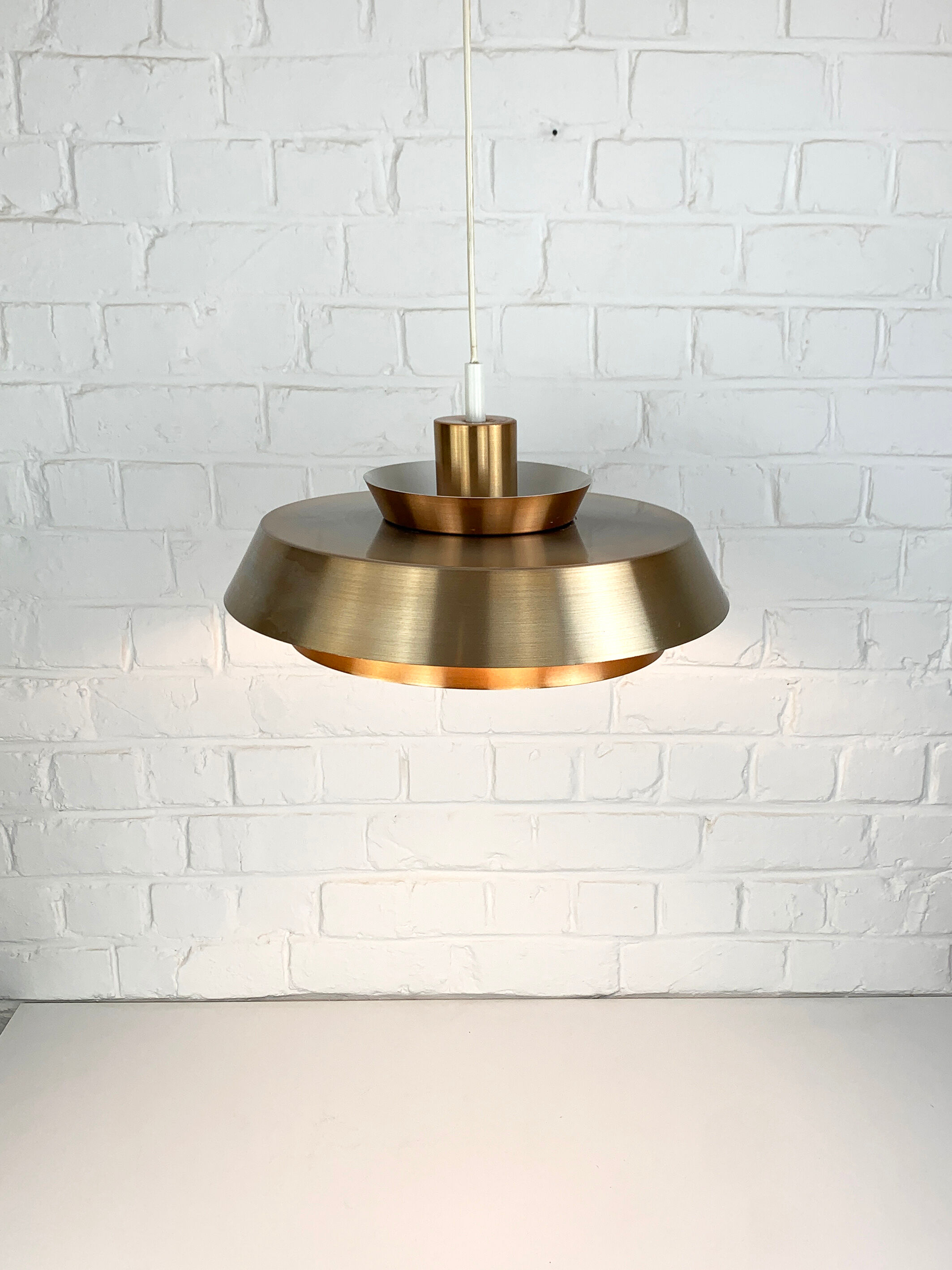 Hanging lamp Nova copper Jo Hammerborg for Fog&Mørup Denmark