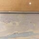Old painting, landscape, signed Andrée Bouchard, 1950s