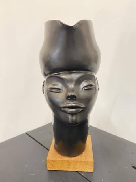 Vase, Jean Marais, late 70s