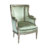 Fauteuil bergère de style Louis XVI