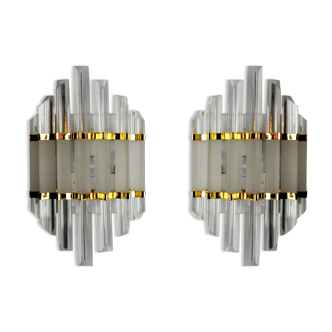 Pair of sconces, Italy, 1970