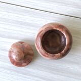 Small pink marble box