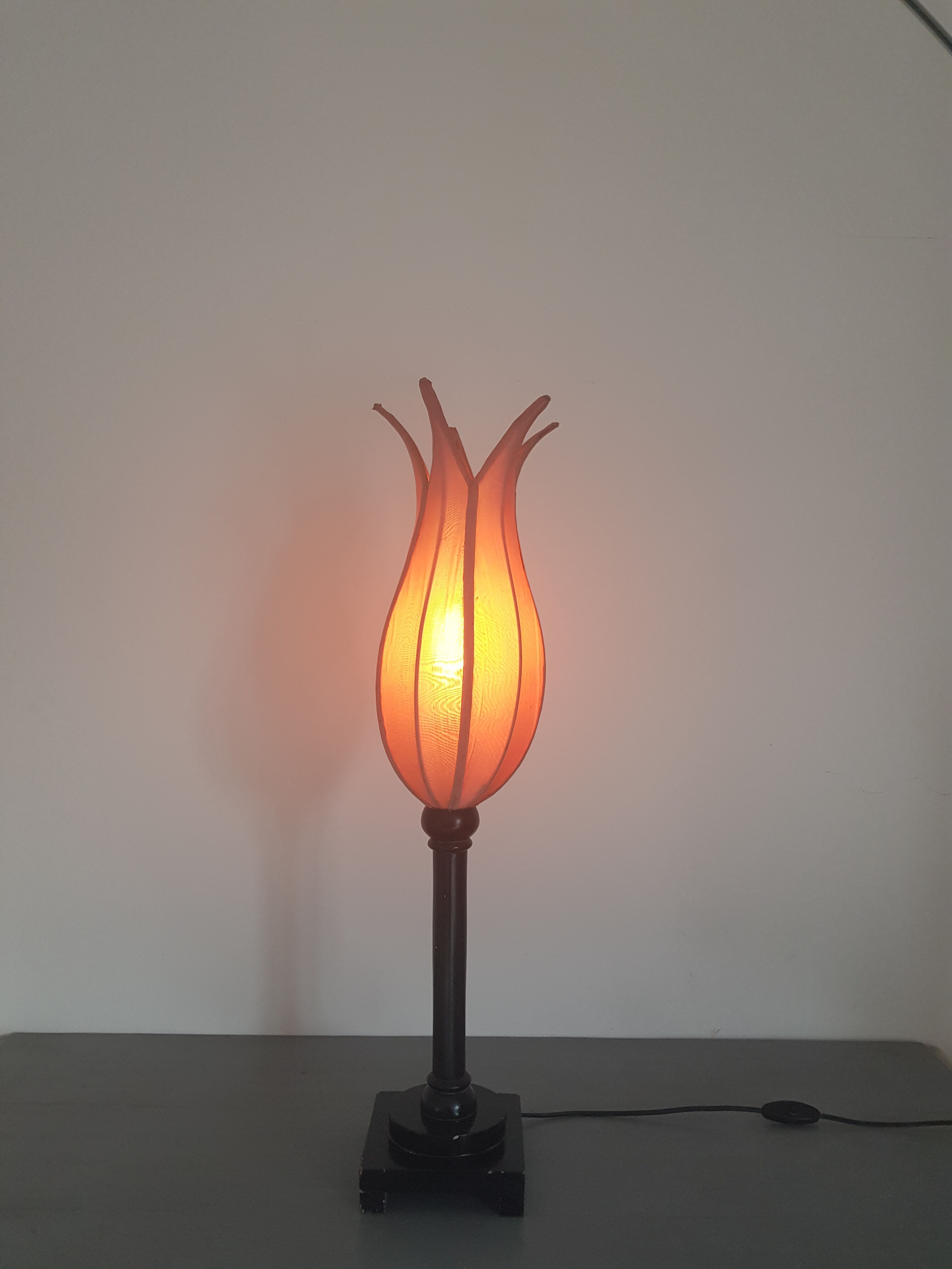 Japanese style flower lamp