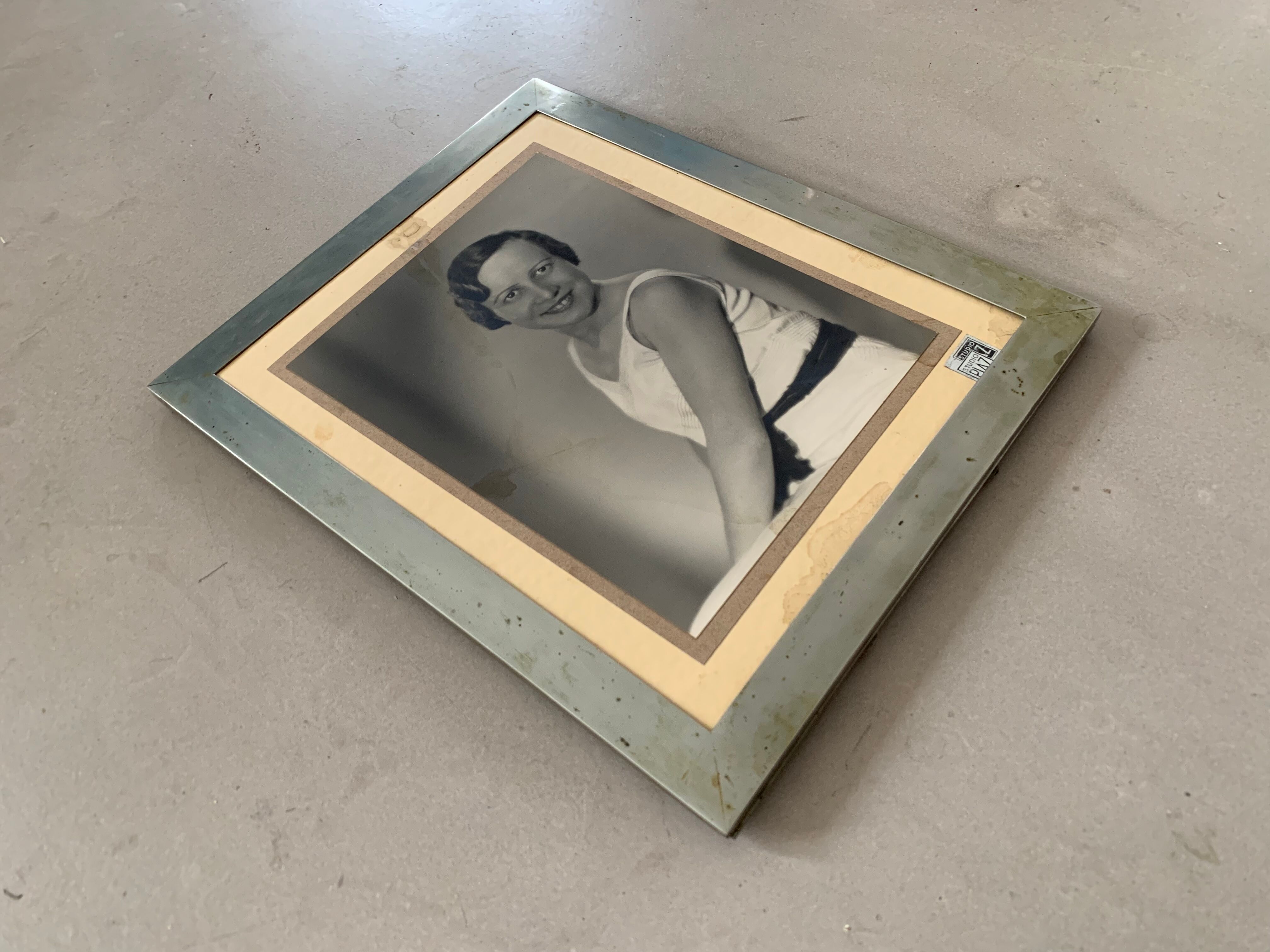 Old metal frame