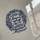 Large Ridgway dish, Meadowsweet model