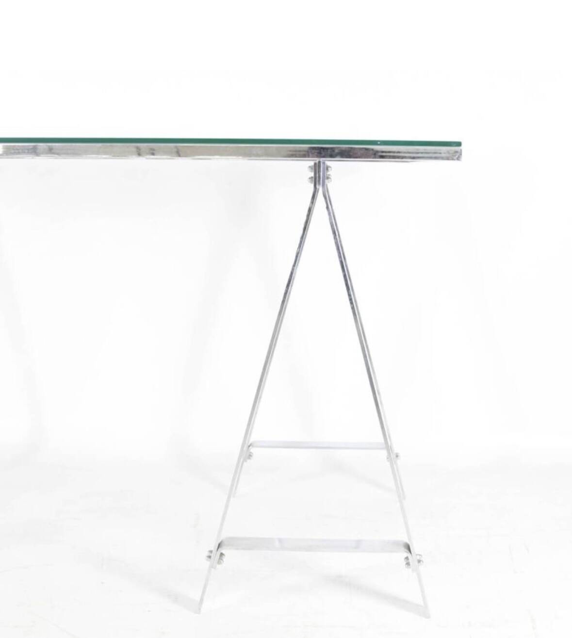 Stainless steel desk 1970