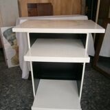 Cream lacquered HFI TV cabinet by David Lange