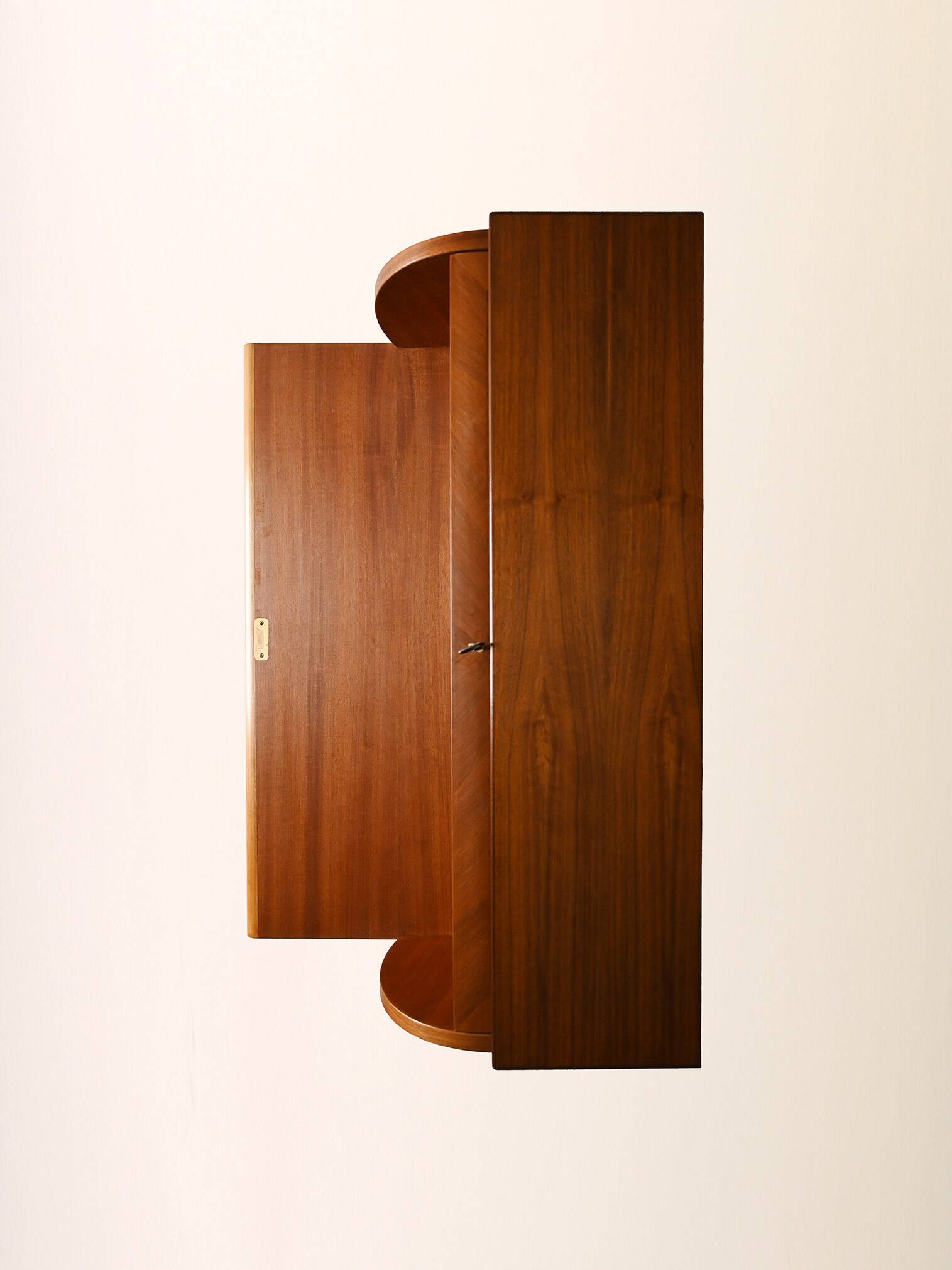 Bureau Secrétaire Vintage Scandinave en Teck