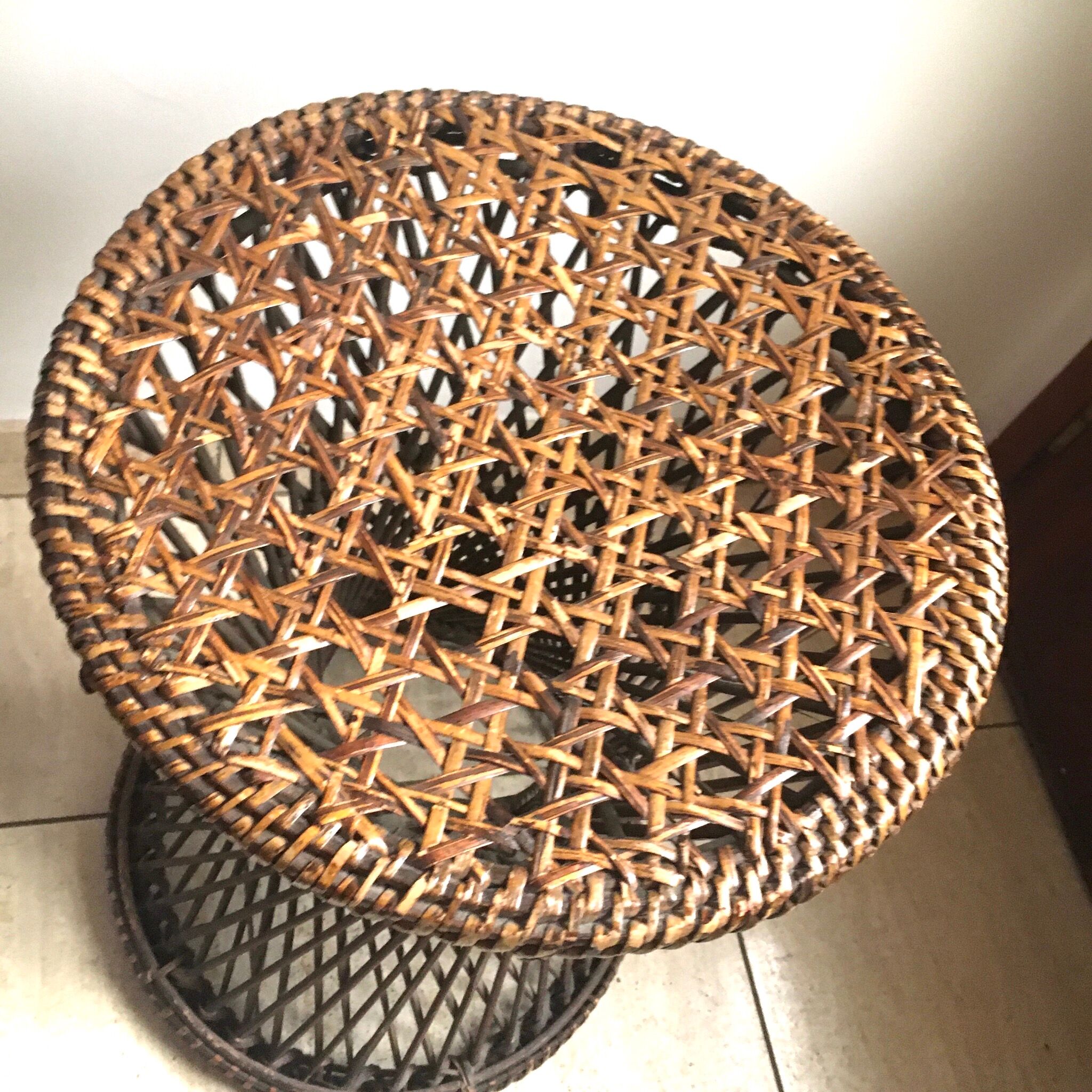 Rotin tab in diabolo style