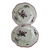 Gien Strasbourg model plate duo