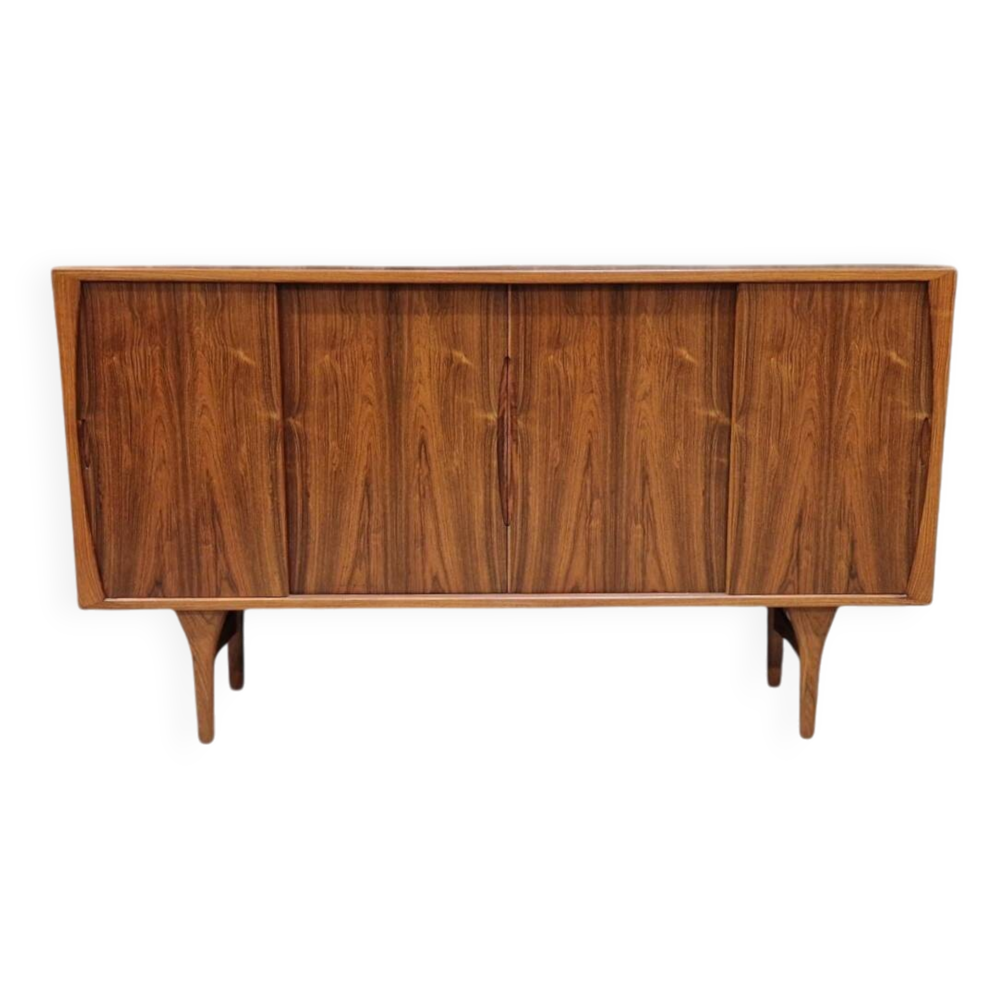 Vintage Scandinavian Sideboard in Rio Rosewood, Henning Kjaernulf