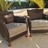 2 fauteuils art déco 1930