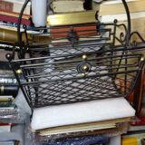 Steel magazine holder