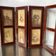 1800’s wooden foldable picture frame