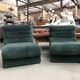 Pair of 70s velvet heaters