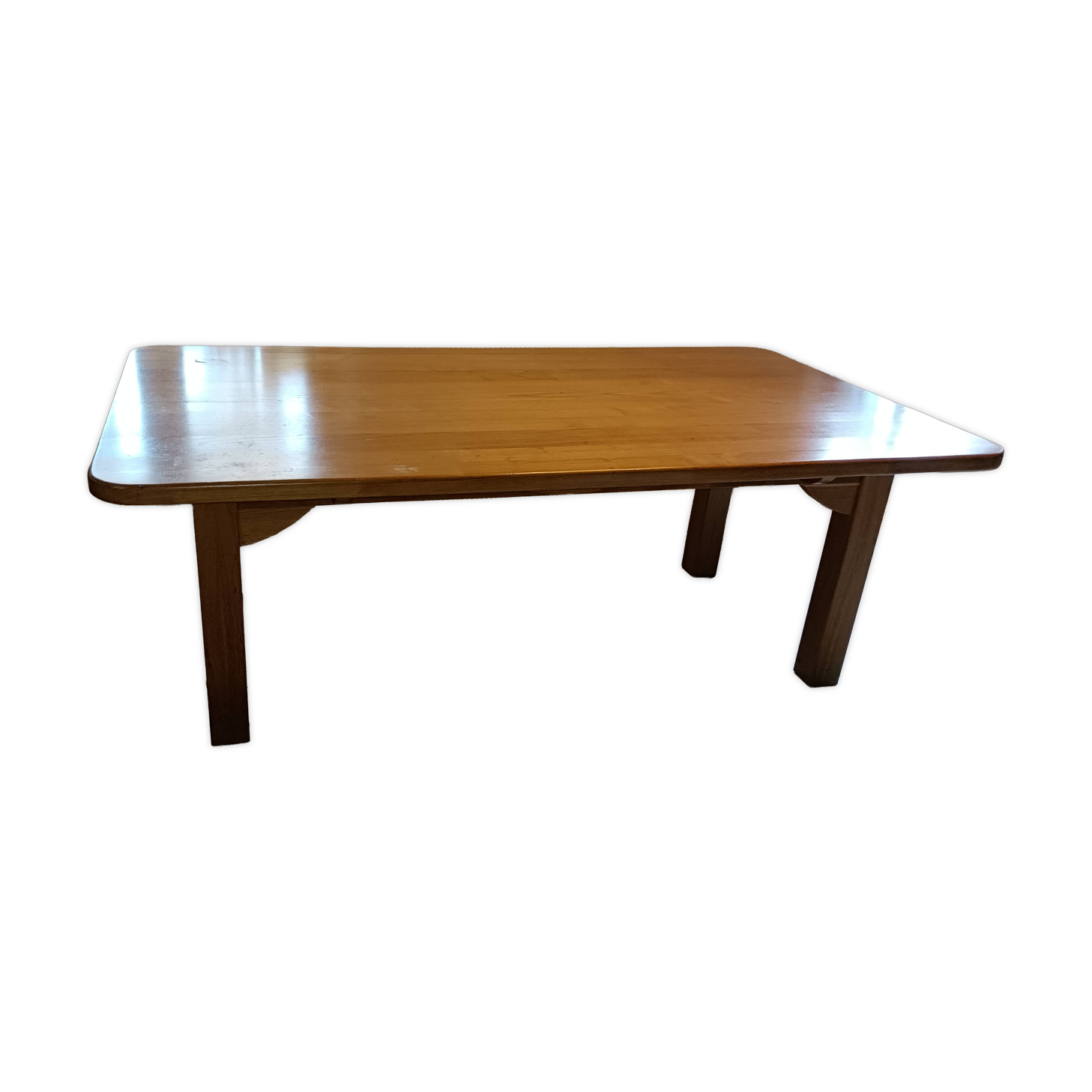 Table à manger exceptionnelle en chêne massif 220x120x78 cm