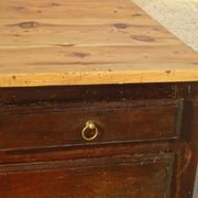 Large and old piece of trade furniture, trouser press.