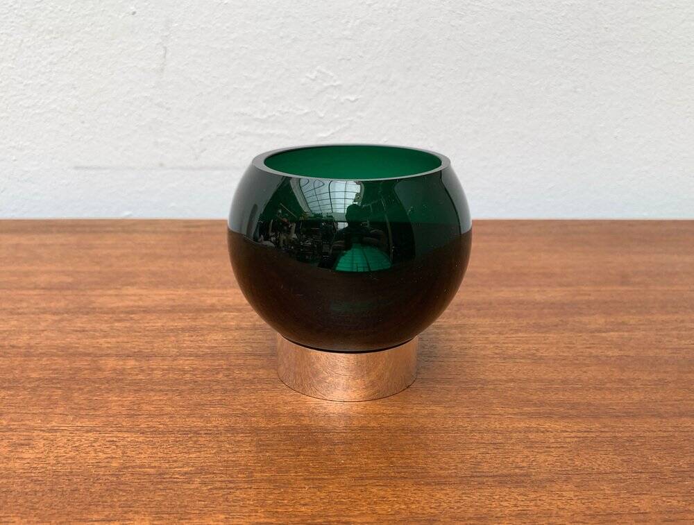 Mid-century modern German space-age glass balls by Quist, 1960s, set of 3