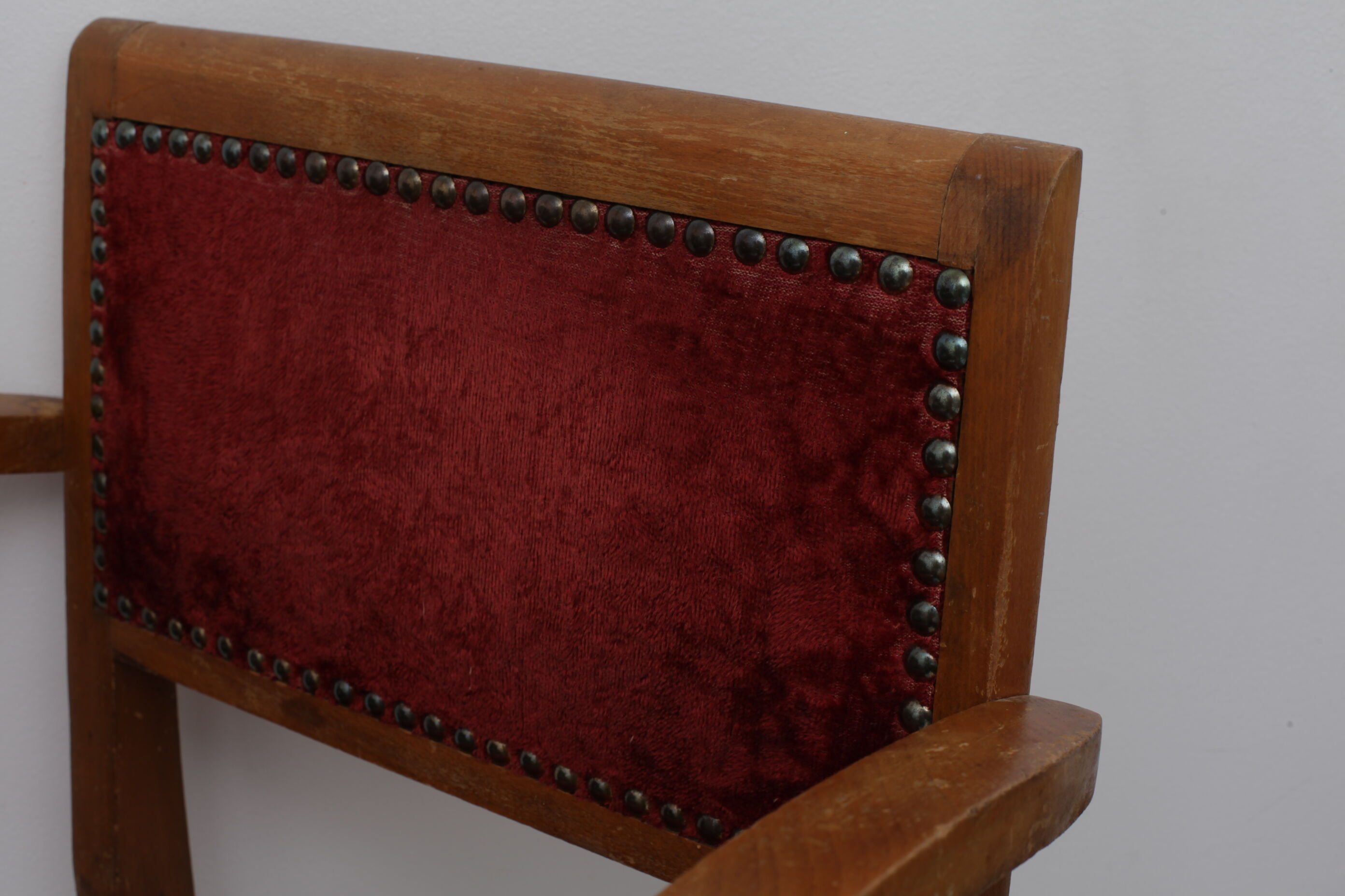 Fauteuil bridge rouge