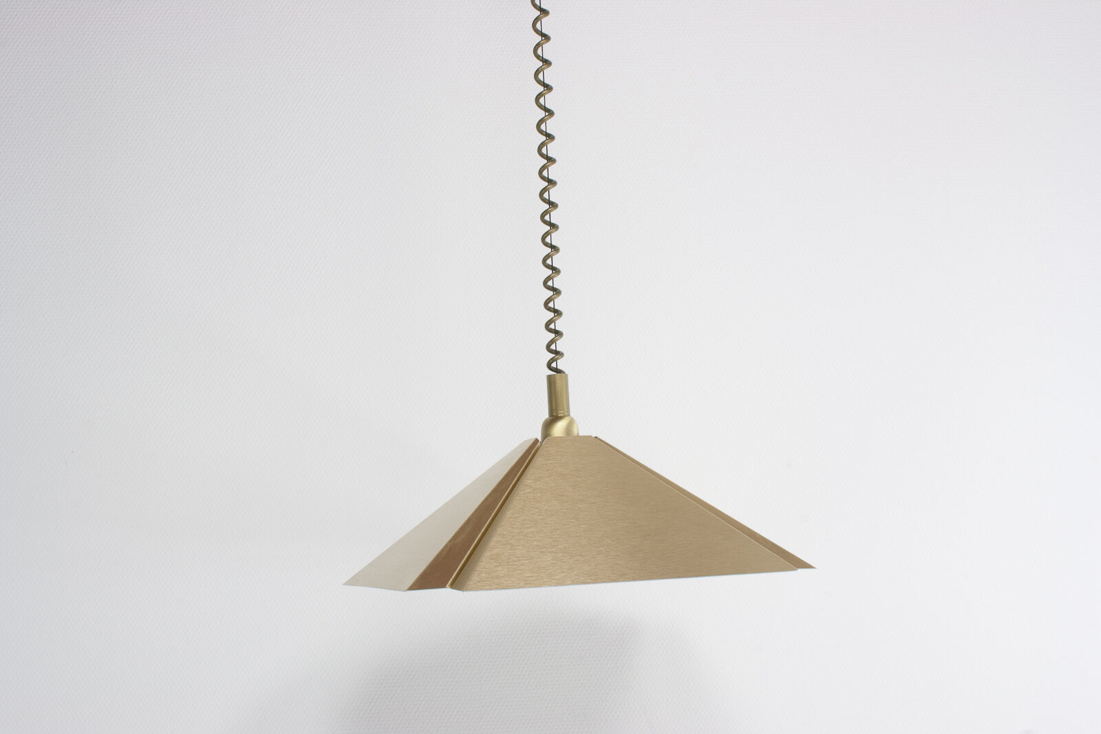 Hollywood regency vintage brass of Dijkstra 1970 s suspension