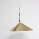Hollywood regency vintage brass of Dijkstra 1970 s suspension
