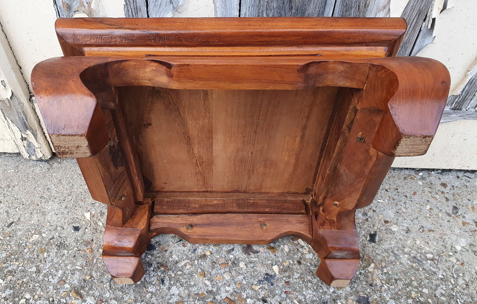 Opium coffee table, solid wood, vintage 80s