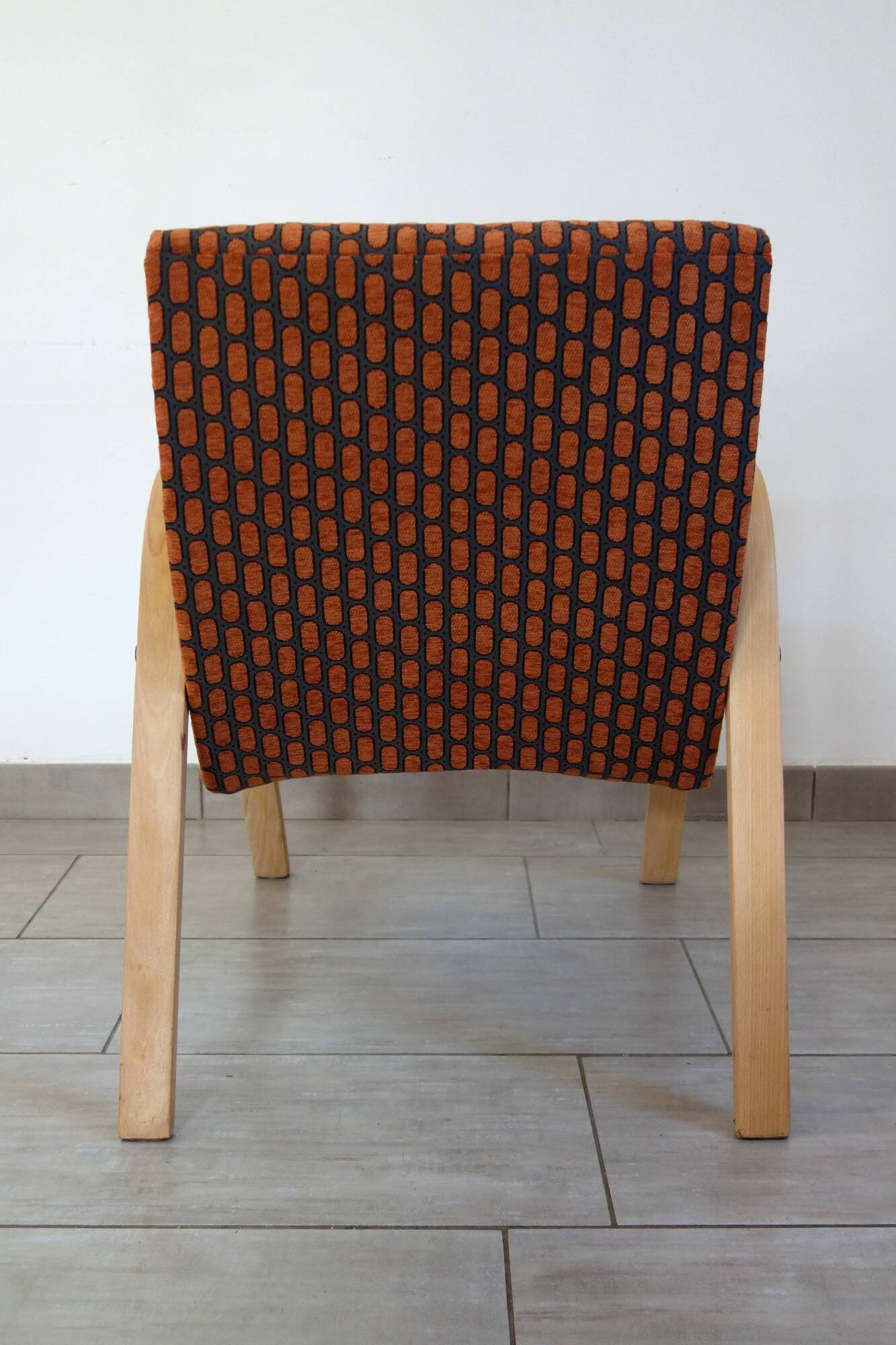 Fauteuil Vintage Bow Wood Steiner - 1950