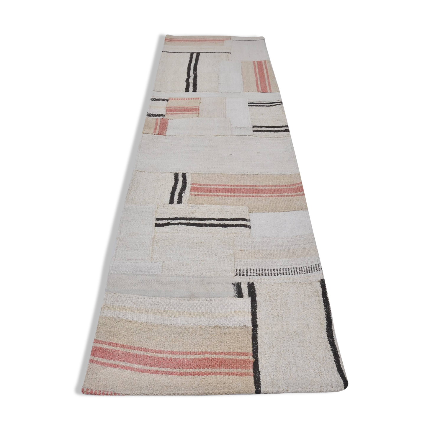 Vintage Oushak Hemp Runner  sku 3871