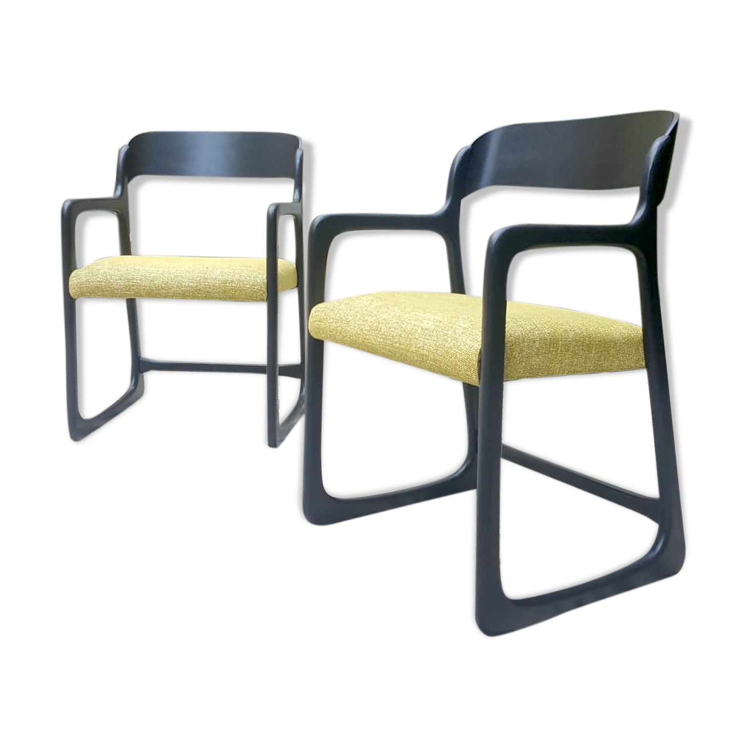 Pair of Baumann chairs