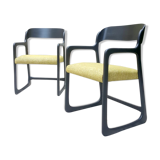 Pair of Baumann chairs