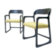 Paire de fauteuils Baumann