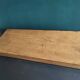 Large and heavy vintage French wooden chopping board