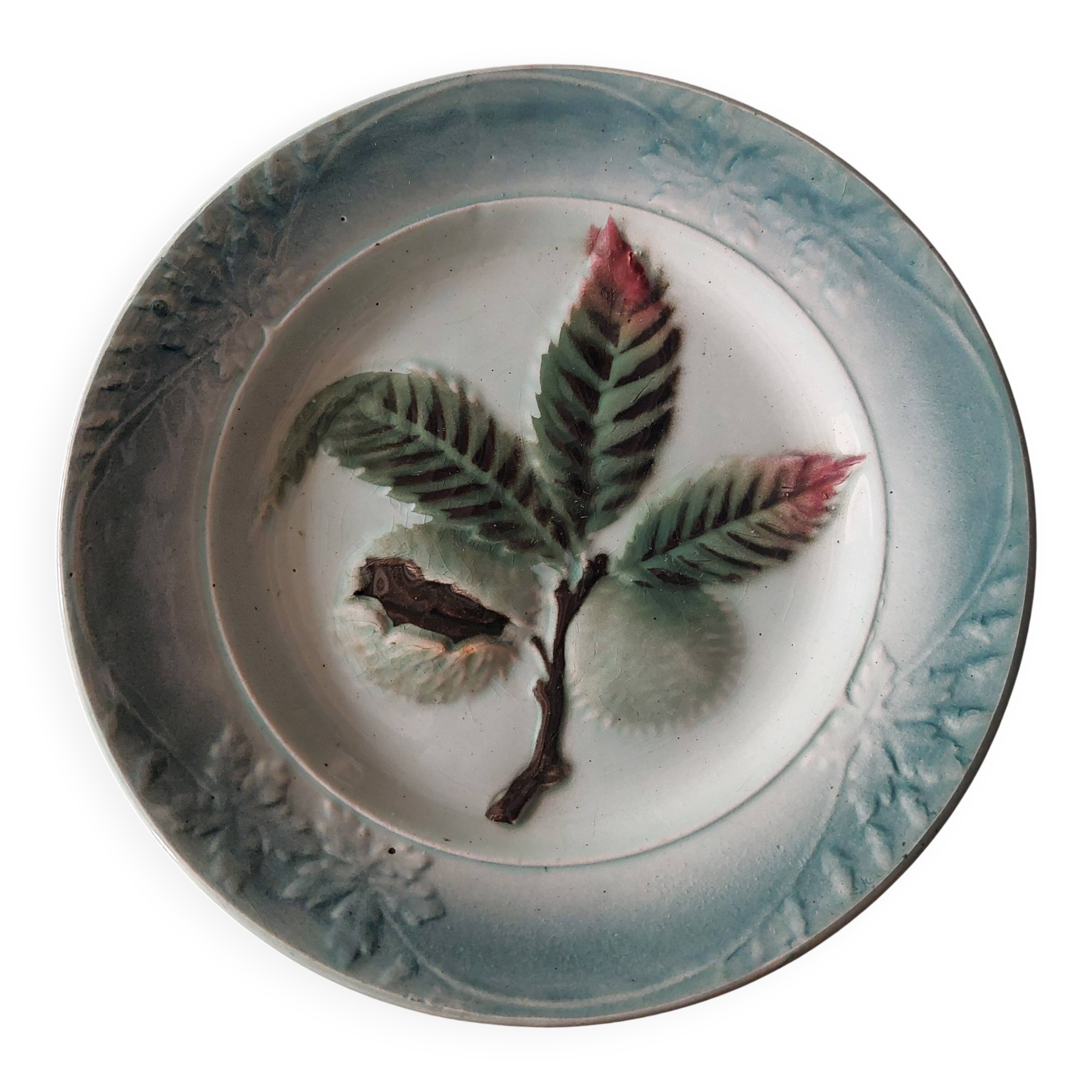 20th century chestnut slip plate