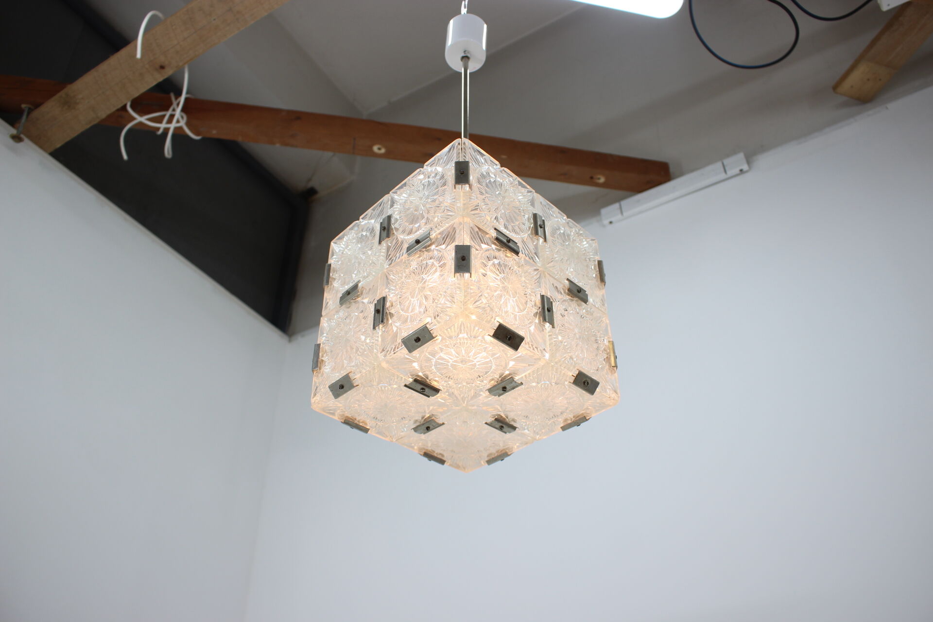 Mid-century pendant/Kamenický Šenov, 1960´s.