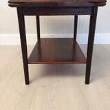 Danish extendable serving cart in palissander midcentury 1960s