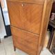 Vintage wooden secretary desk from the 50s