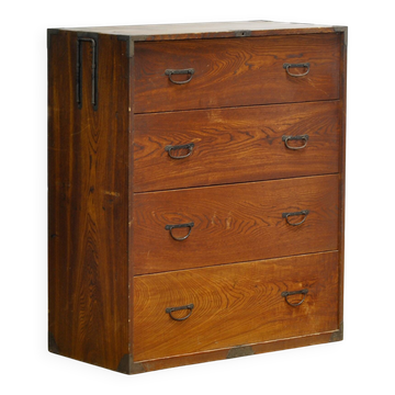 Commode Tansu japonaise, vers 1870