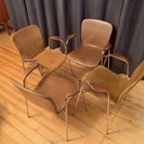 Set of four chairs, Italy, 1960s