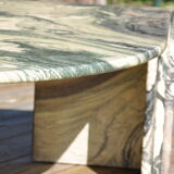 70s marble coffee table