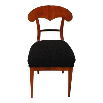 Biedermeier Cherry Veneer Shovel Chair, South Germany, 1820s