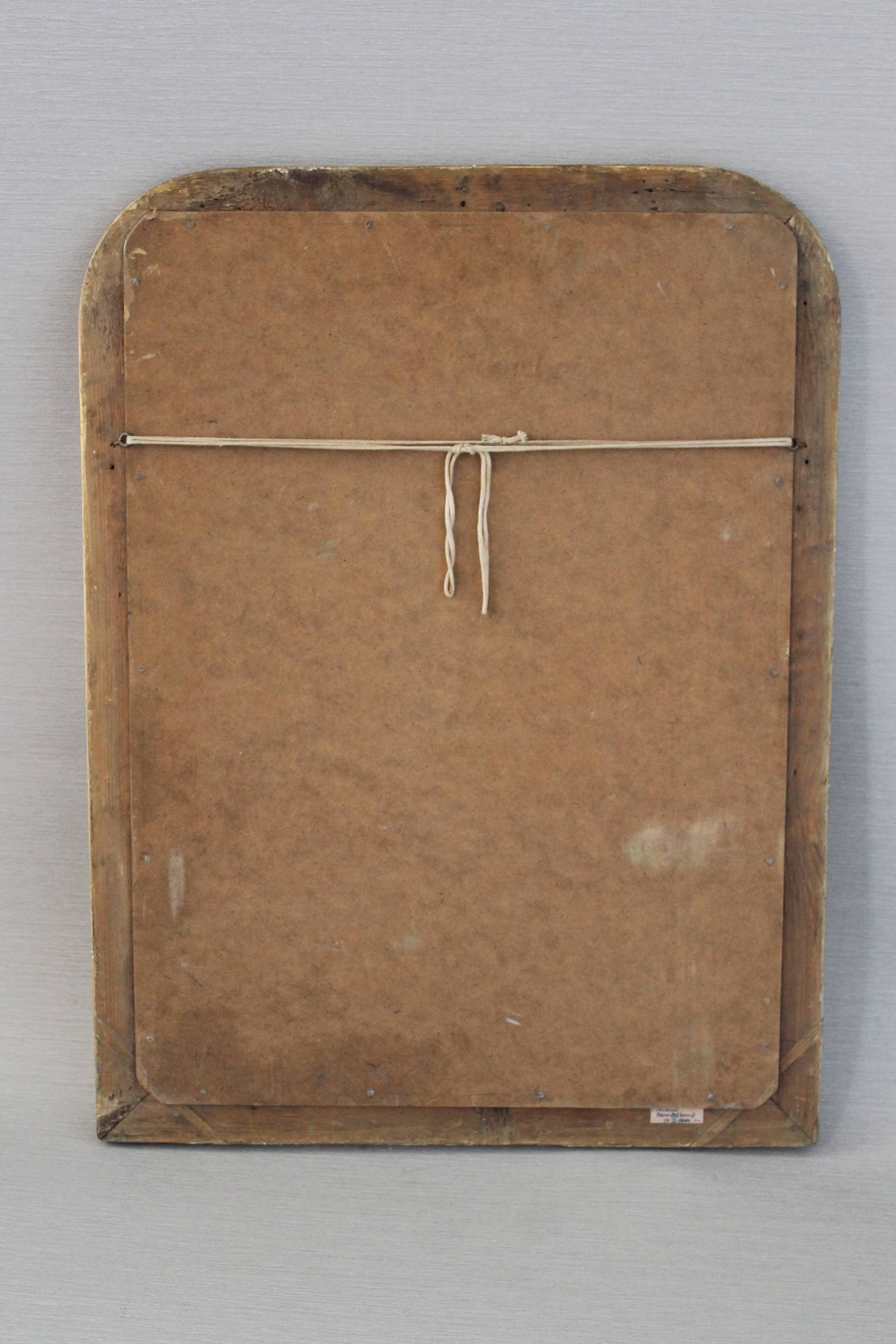 Miroir doré Louis-Philippe - 75x57cm