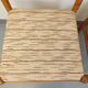 Pair of vintage Baumann chairs in wood and fabric from the 70s