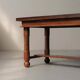 Modernist oak dining table, France, 1940–1950