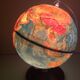 Globe in bright relief Rico Italy vintage 60s-70s