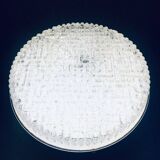 Space Age Glass Sconce Wall Lamp by Glashütte Limburg, 1960s