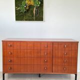Scandinavian style vintage teak sideboard