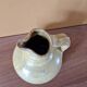 Eric Astoul (Born in 1954) in La Borne - Yellow enamelled stoneware pitcher