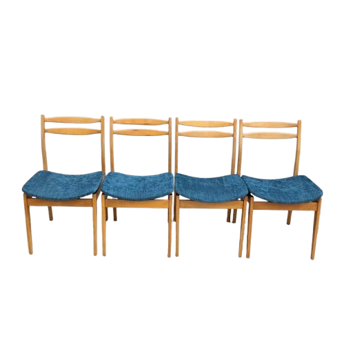 Set of 4 mid-century chairs